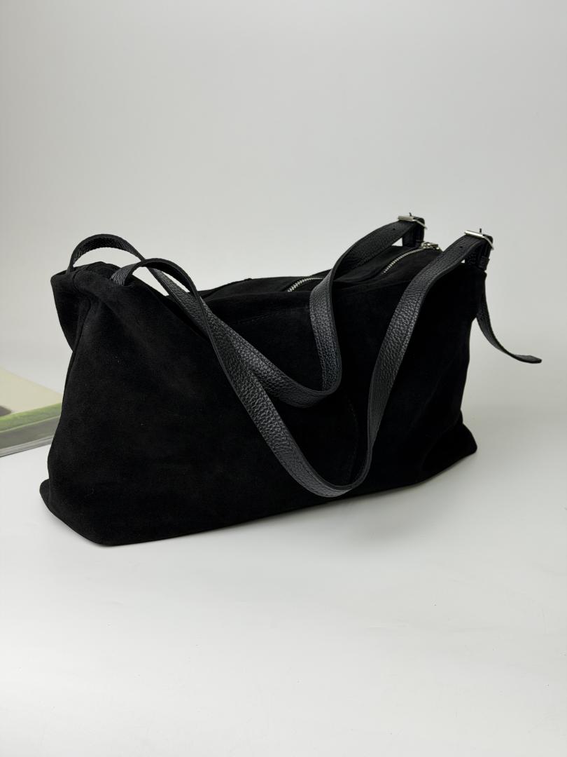 Сумка женская кожаная черная FM1683C