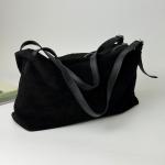 Сумка женская кожаная черная FM1683C