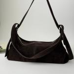 Сумка женская кожаная шоколадная FM1787A