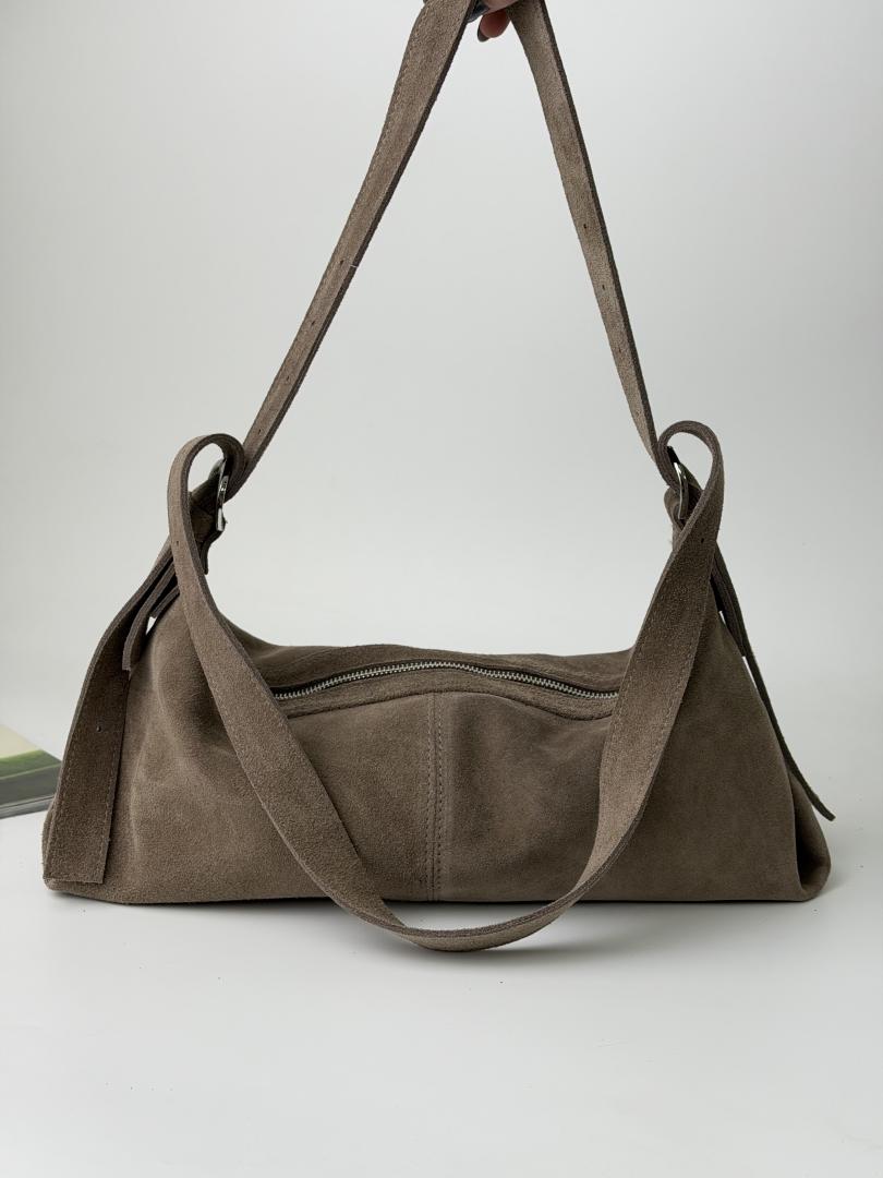 Сумка женская кожаная тауп FM1787B