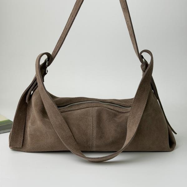 Сумка женская кожаная тауп FM1787B