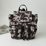 Рюкзак женский кожаный  шоколадный FM1384D