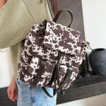 Рюкзак женский кожаный  шоколадный FM1384D