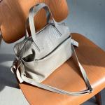 Сумка женская кожаная молочная FM1234G