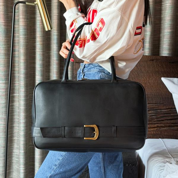 Сумка женская кожаная черная FM1791A