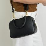 Сумка женская кожаная черная FM1799D