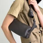 Сумка женская кожаная шоколадная FM1801B