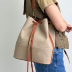 Сумка женская кожаная бежевая FM1802A