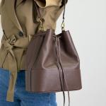 Сумка женская кожаная шоколадная FM1802B