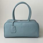 Сумка жіноча шкіряна блакитна FM1774E