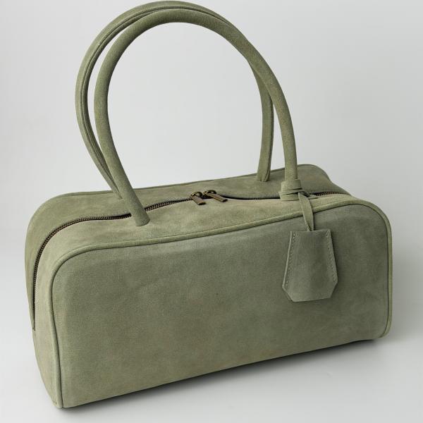 Сумка жіноча шкіряна оливкова FM1774G