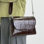 Сумка жіноча шкіряна шоколадна FM0973AI