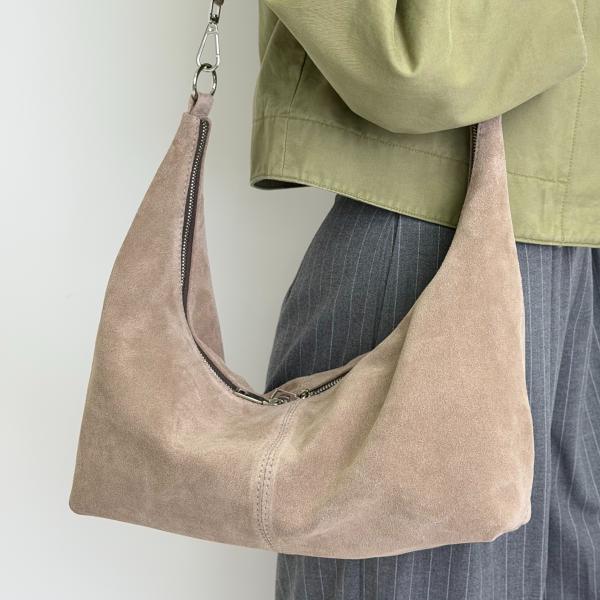 Сумка женская кожаная тауп FM1803A