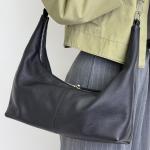 Сумка женская кожаная черная FM1803B