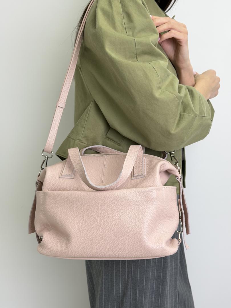 Сумка женская кожаная пудра FM1234I