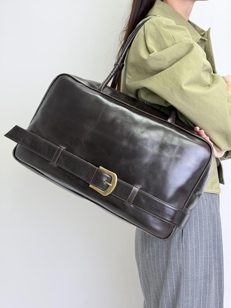 Сумка женская кожаная шоколадная FM1791B