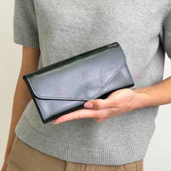 Кошелек женский кожаный изумрудный FM1855B