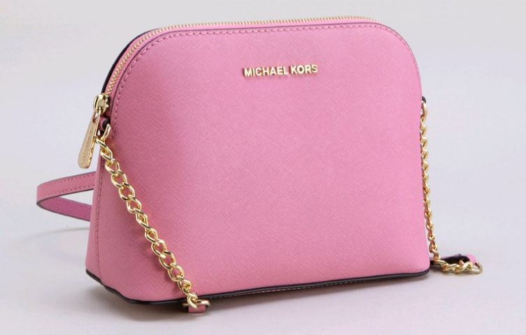 Женская сумка Michael Kors Cindy Crossbody Bag Light Pink реплика FM0641H купить по самой ...