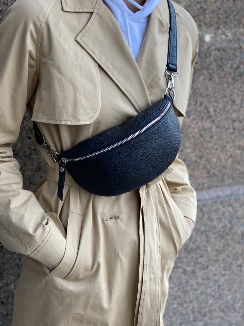 Купить Поясная женская сумка черная FM0862S по выгодной цене | Интернет ...