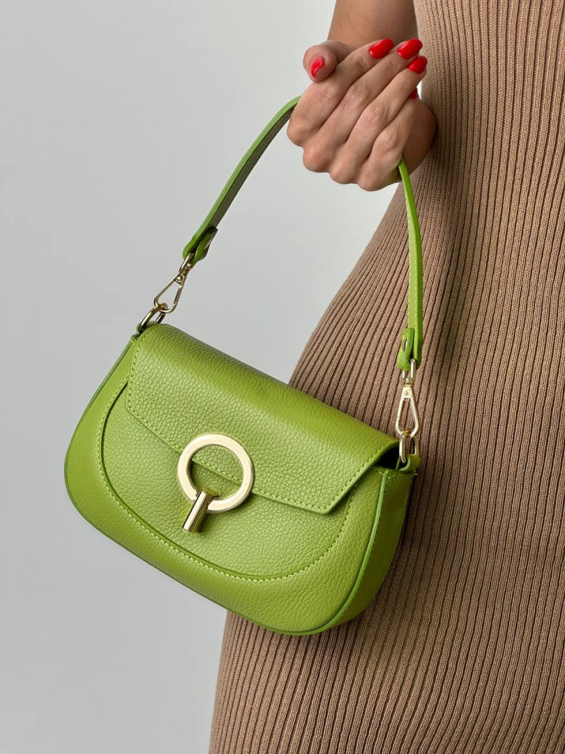 Сумка женская кожаная салатовая FM1299C купить по самой лучшей цене ...