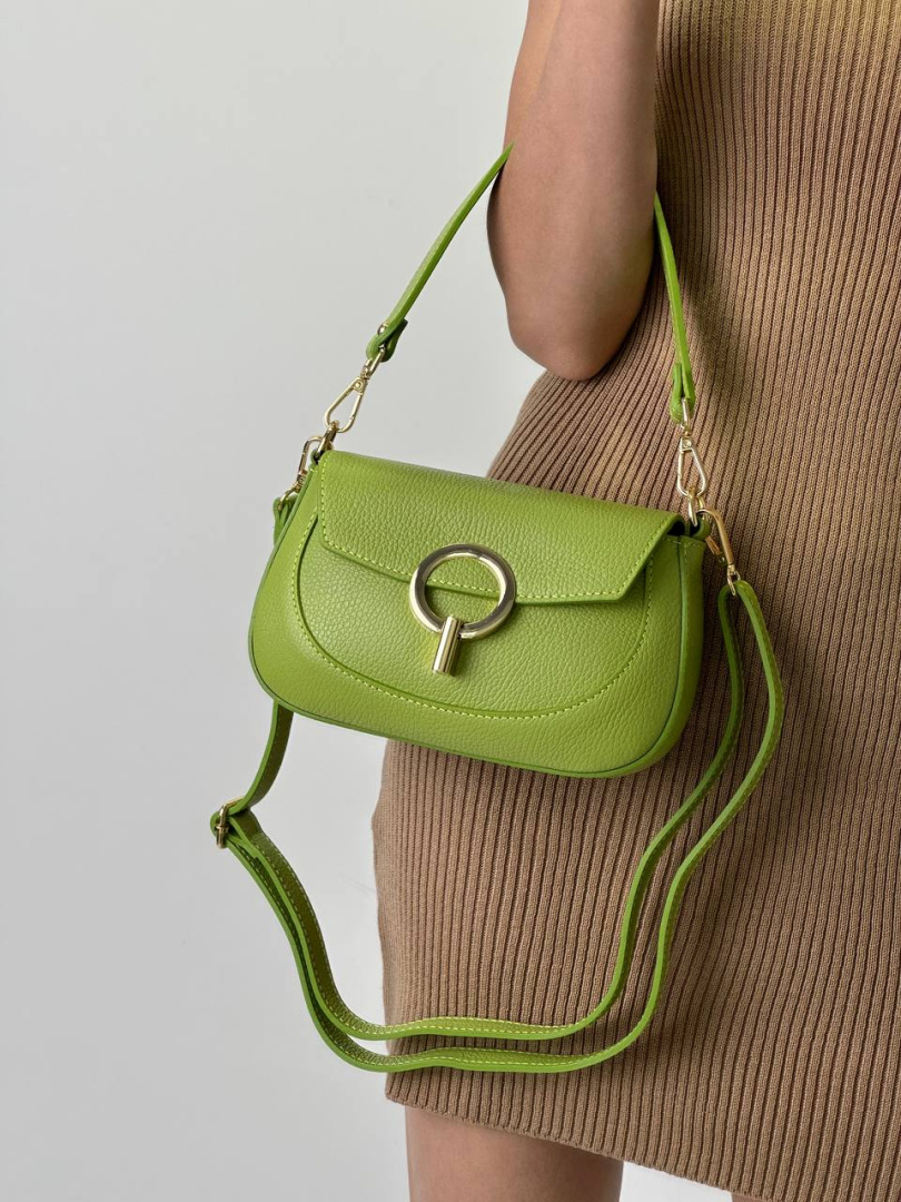 Сумка женская кожаная салатовая FM1299C купить по самой лучшей цене ...