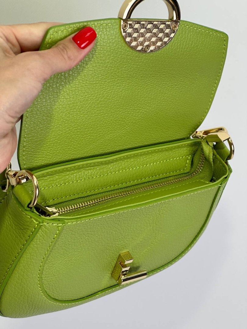 Сумка женская кожаная салатовая FM1299C купить по самой лучшей цене ...